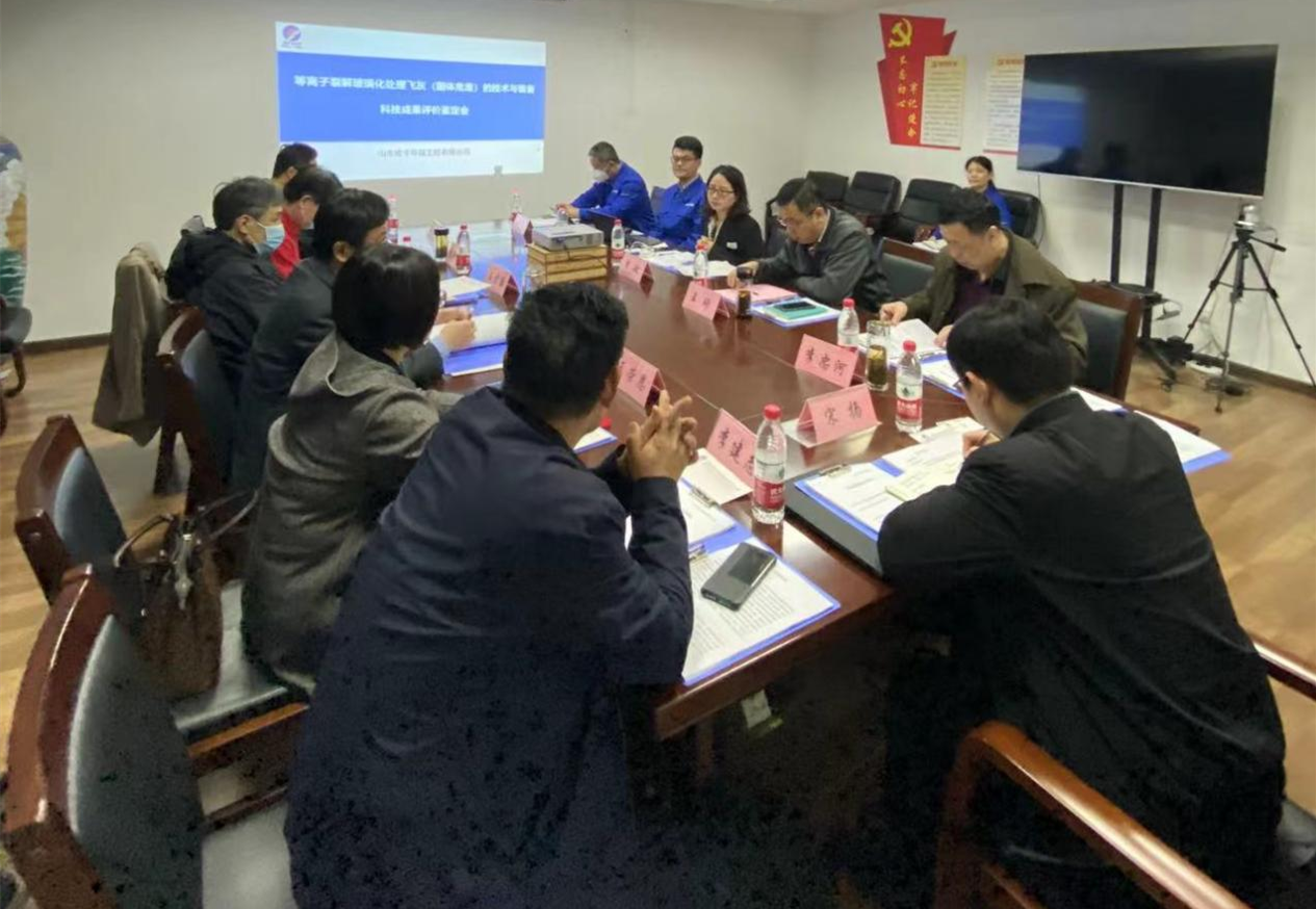 热烈祝贺等离子裂解玻璃化处理技术与装备科技成果顺利通过专家鉴定(图2)
